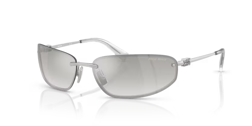 Gafas Miu Miu - 1BC8H1 - Plateado